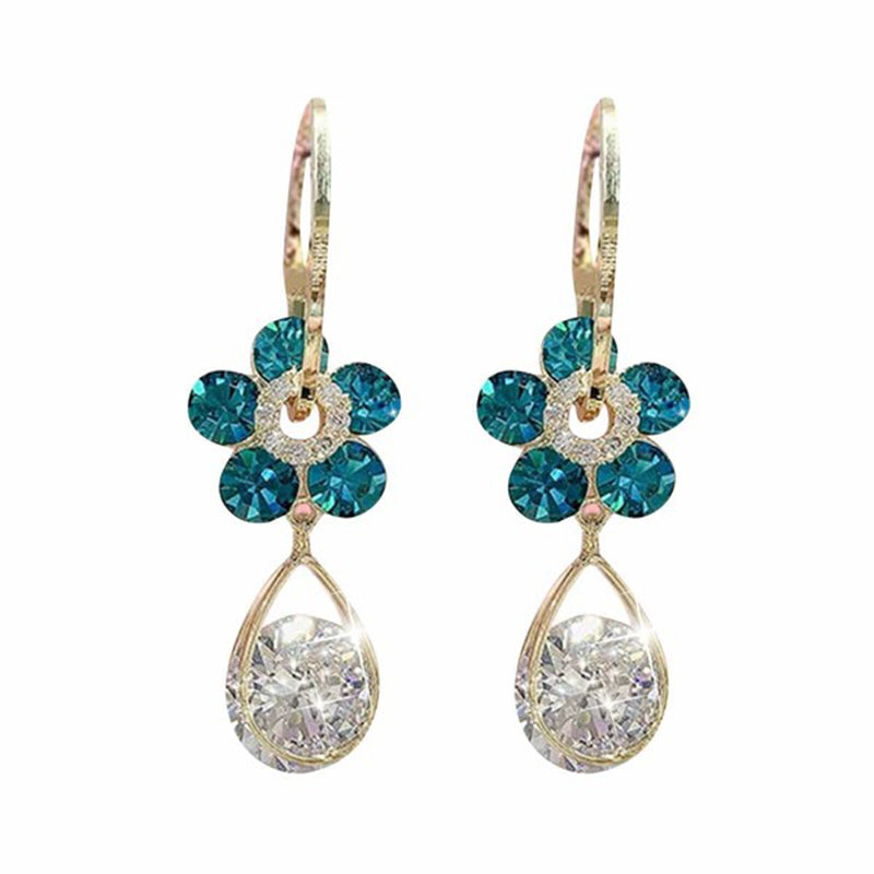 Boucles d'oreilles Germanium Lymphatique Magnétique Cristal